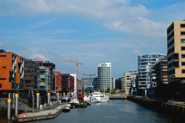 Panorama HafenCity Hamburg