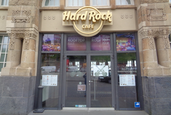 Hard Rock Cafe Hamburg von außen