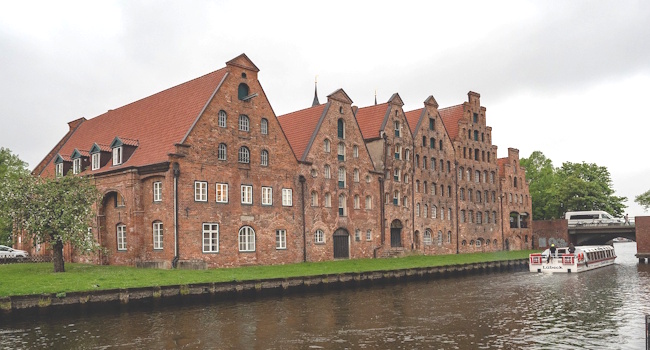 Häuser im alten Stil in Lübeck