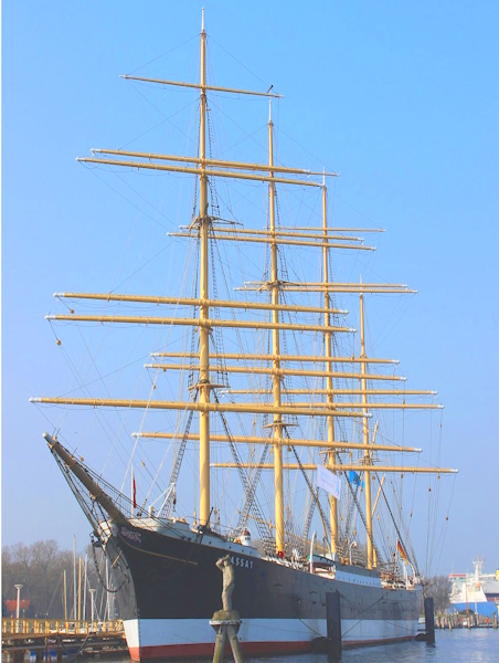 Museumsschiff Passat in Travemünde