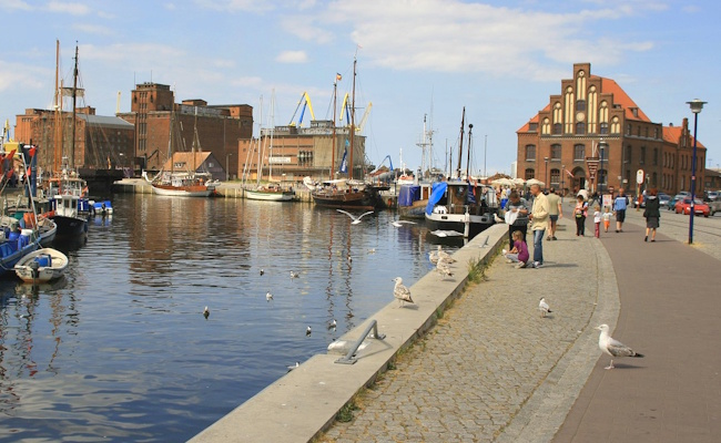 Am Alten Hafen von Wismar